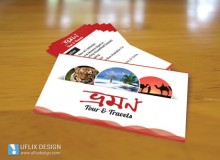 Business Card for Bhraman Tours & Travels