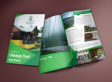 Brochure Design for Nature Hill Top Resort